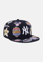 NEW ERA Cappello con visiera New York Yankees MLB All Over Team 59FIFTY blu da uomo 60803445 . NEW ERA 