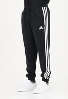 ADIDAS PERFORMANCE Pantalone sportivo Essential 3-Stripes French Terry nero da uomo JD1881 . ADIDAS PERFORMANCE 