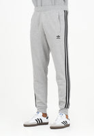 ADIDAS ORIGINALS Pantalone sportivo Adicolor 3-Stripes grigio da uomo JY1387  ADIDAS ORIGINALS 