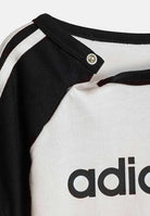 ADIDAS ORIGINALS Completino Sprinter bianco e nero da neonato KD1055 . ADIDAS ORIGINALS 