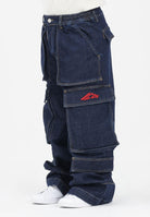 DSQUARED2 Jeans cargo in denim blu per donna, ragazzi e bambini DQ3039D0AFL DQ01 DSQUARED2 