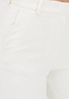 ALMA SANCHEZ Pantalone elegante Mayara bianco da donna AS26011TC MI ALMA SANCHEZ 