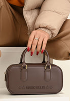 MARC ELLIS Borsa a mano FLAT STITCH 25 marrone da donna FLAT-STICH25 COLIGO MARC ELLIS 