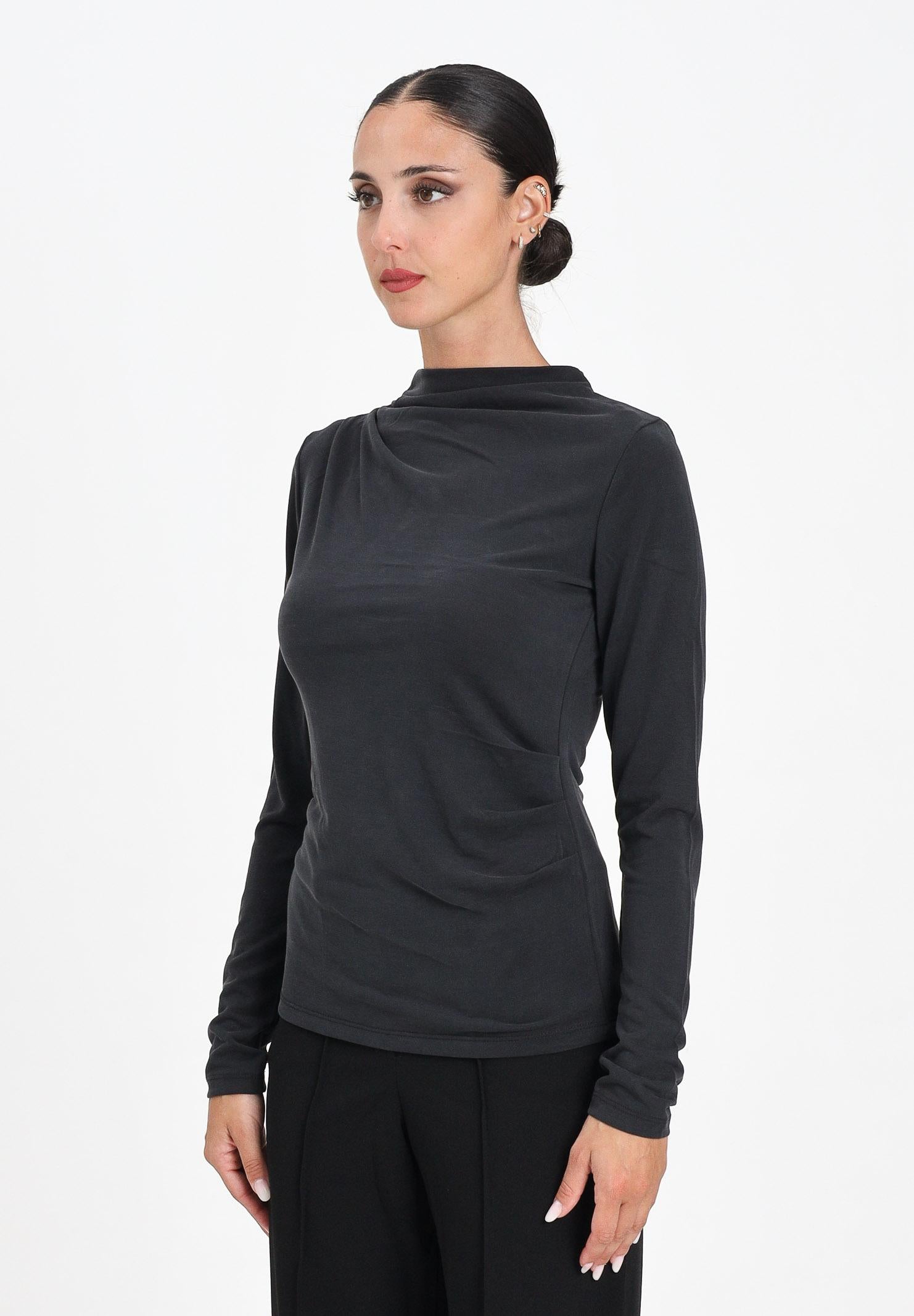 ONLY Black long-sleeved t-shirt for women – Pavidas