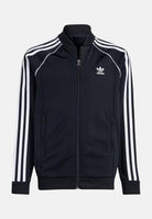 ADIDAS ORIGINALS Felpa con zip adicolor SST nera per bambino e bambina IX7628  ADIDAS ORIGINALS 