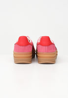 ADIDAS ORIGINALS Sneakers Gazelle Bold fucsia e rosse da donna JQ7407 . ADIDAS ORIGINALS 