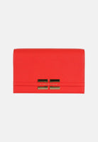 ELISABETTA FRANCHI Pochette rossa da donna con logo BS40A61E2 H85 ELISABETTA FRANCHI 