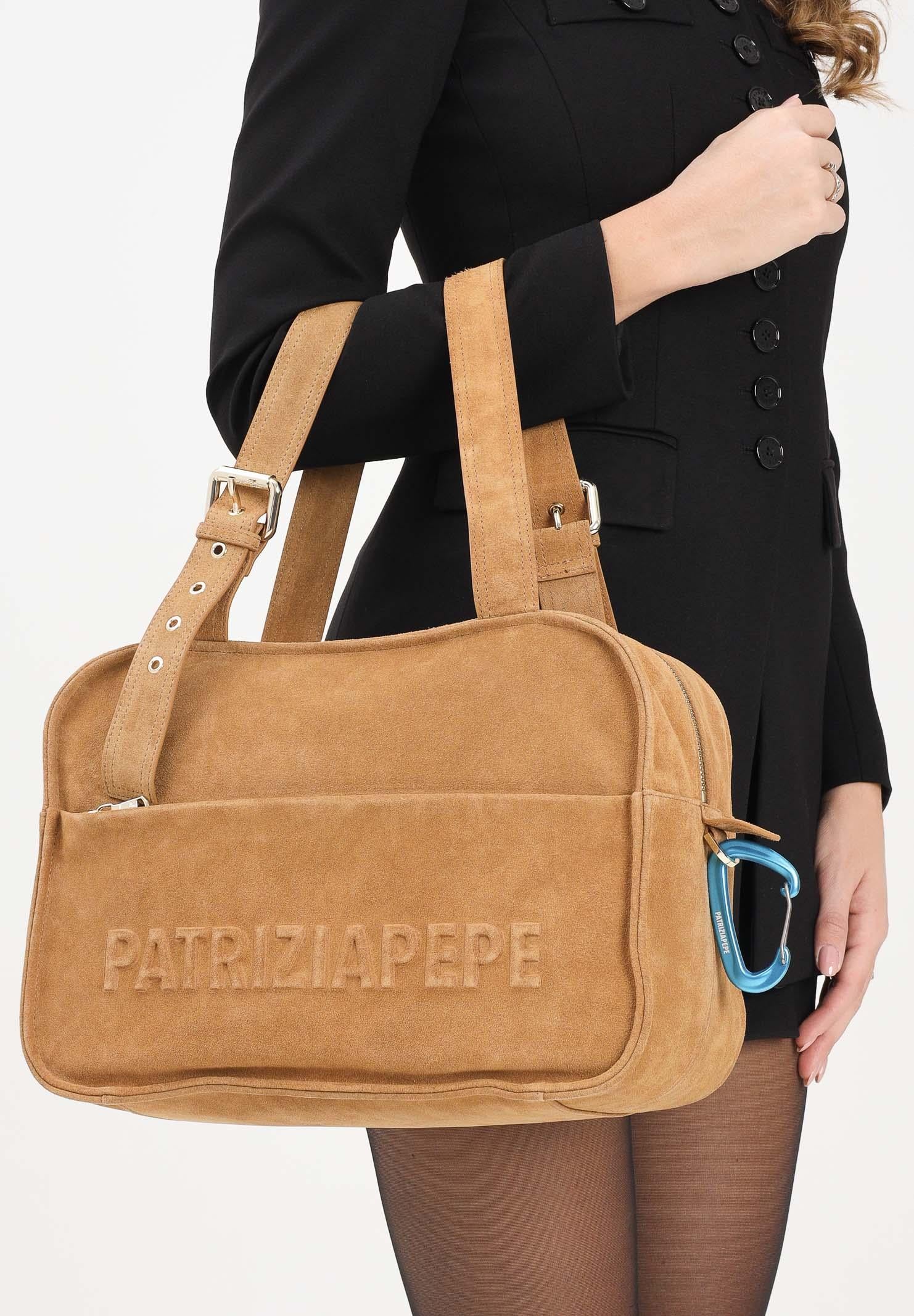 PATRIZIA PEPE Shopper (IM)PERFECTION cammello da donna 2B0125L152P B768 PATRIZIA PEPE 