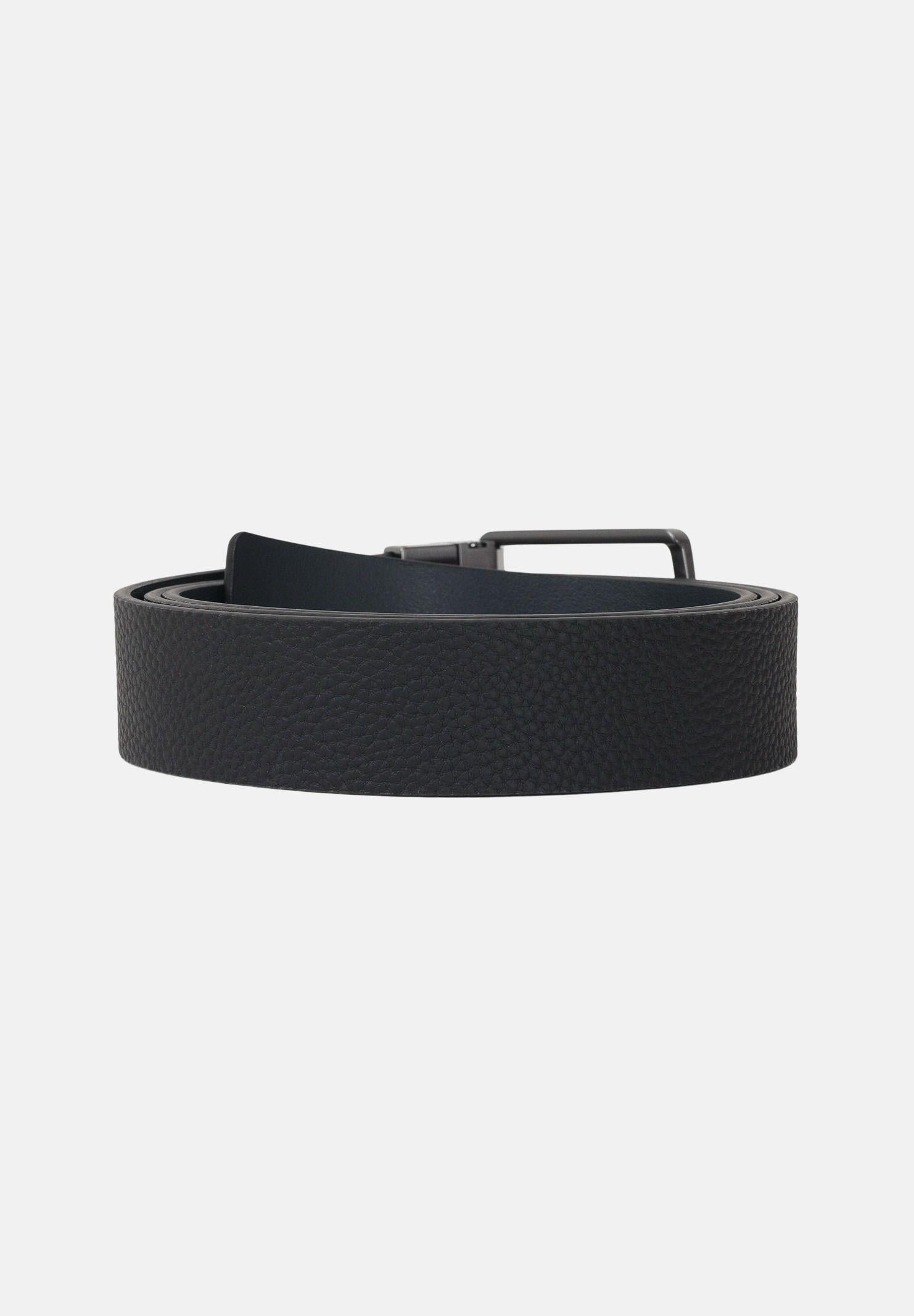 ARMANI EXCHANGE Cintura reversibile blu e nera da uomo XM002836AF24982 MC038 ARMANI EXCHANGE 