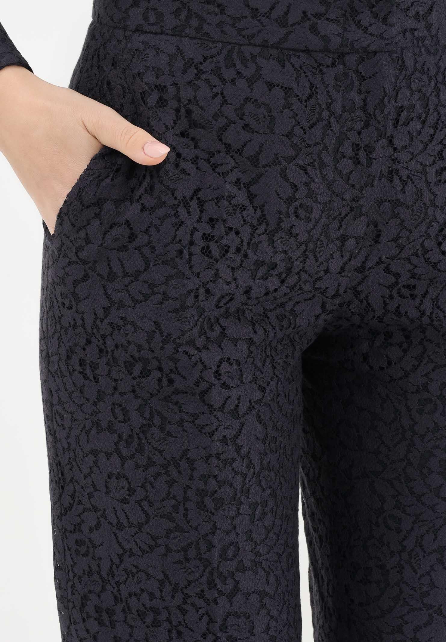 MAX MARA Pantalone elegante MSTCORONA blu da donna realizzato in pizzo floreale 2616131021600 002 MAX MARA 