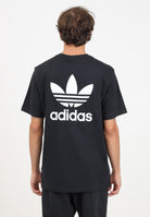 T-shirt a manica corta Adicolor Classics Back+Front Trefoil Boxy nera da uomo II5760  ADIDAS ORIGINALS 