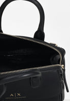 ARMANI EXCHANGE Borsa a mano nera da donna con lucchetto XW000395AF12040 UC001 ARMANI EXCHANGE 