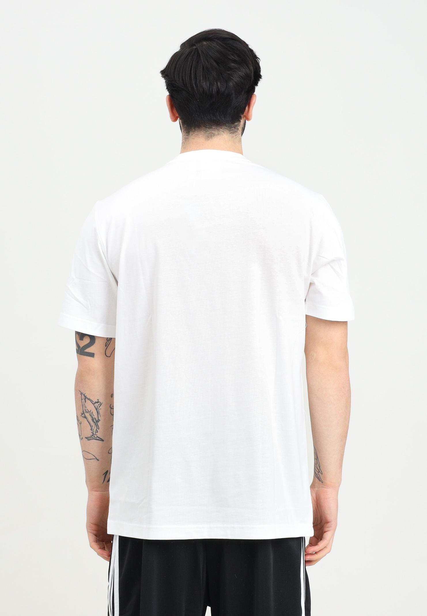 T-shirt a manica corta Adicolor Trefoil bianca da uomo IV5353  ADIDAS ORIGINALS 