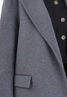 VICOLO Cappotto lungo grigio da donna TF0058 A195 VICOLO 