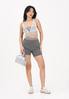 ADIDAS ORIGINALS Ciclista Essentials Rib Tights 1/4 Washed grigio da donna KE3227 . ADIDAS ORIGINALS 