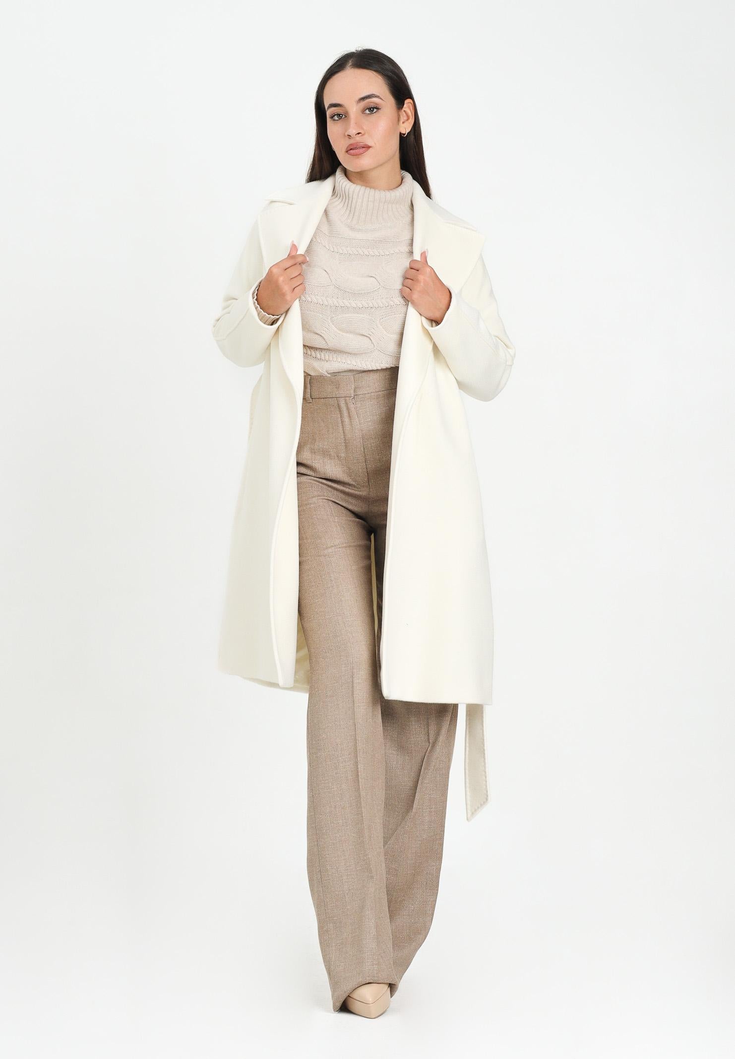 MAX MARA Cappotto Dravenna panna da donna 2526016091600 001 MAX MARA 