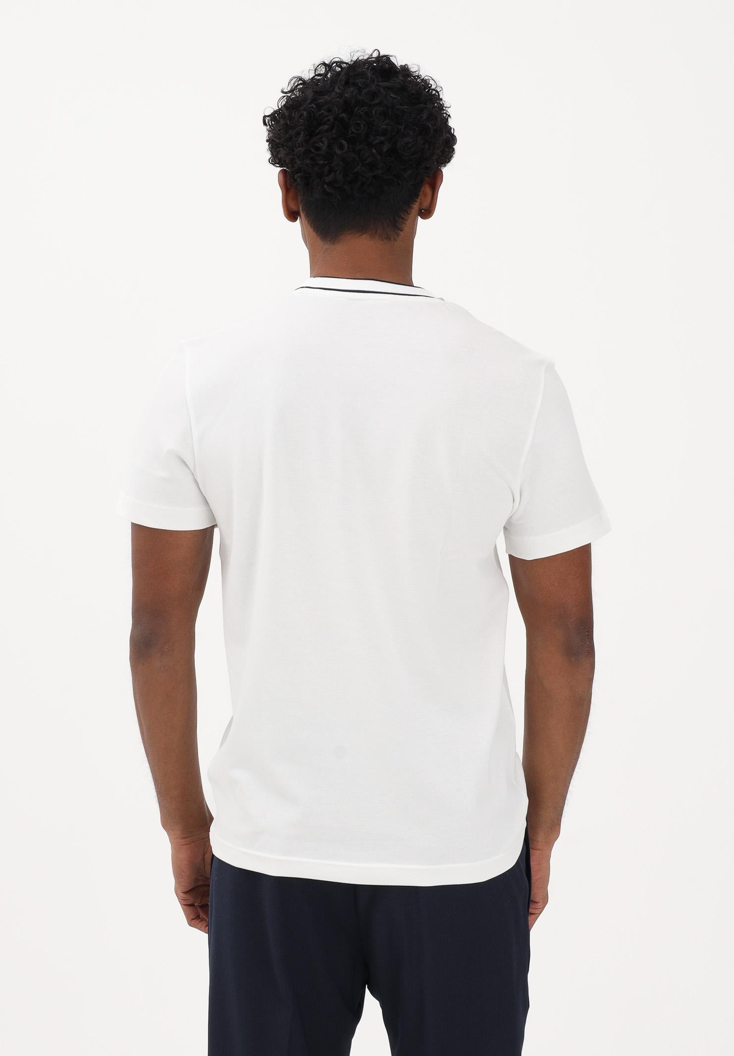 LACOSTE T-shirt a manica corta Made in France bianca da uomo TH8174 70V LACOSTE 