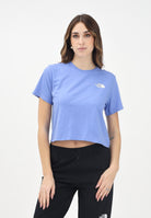 THE NORTH FACE T-shirt a manica corta Simple Dome lilla da donna NF0A87U40YI1  THE NORTH FACE 