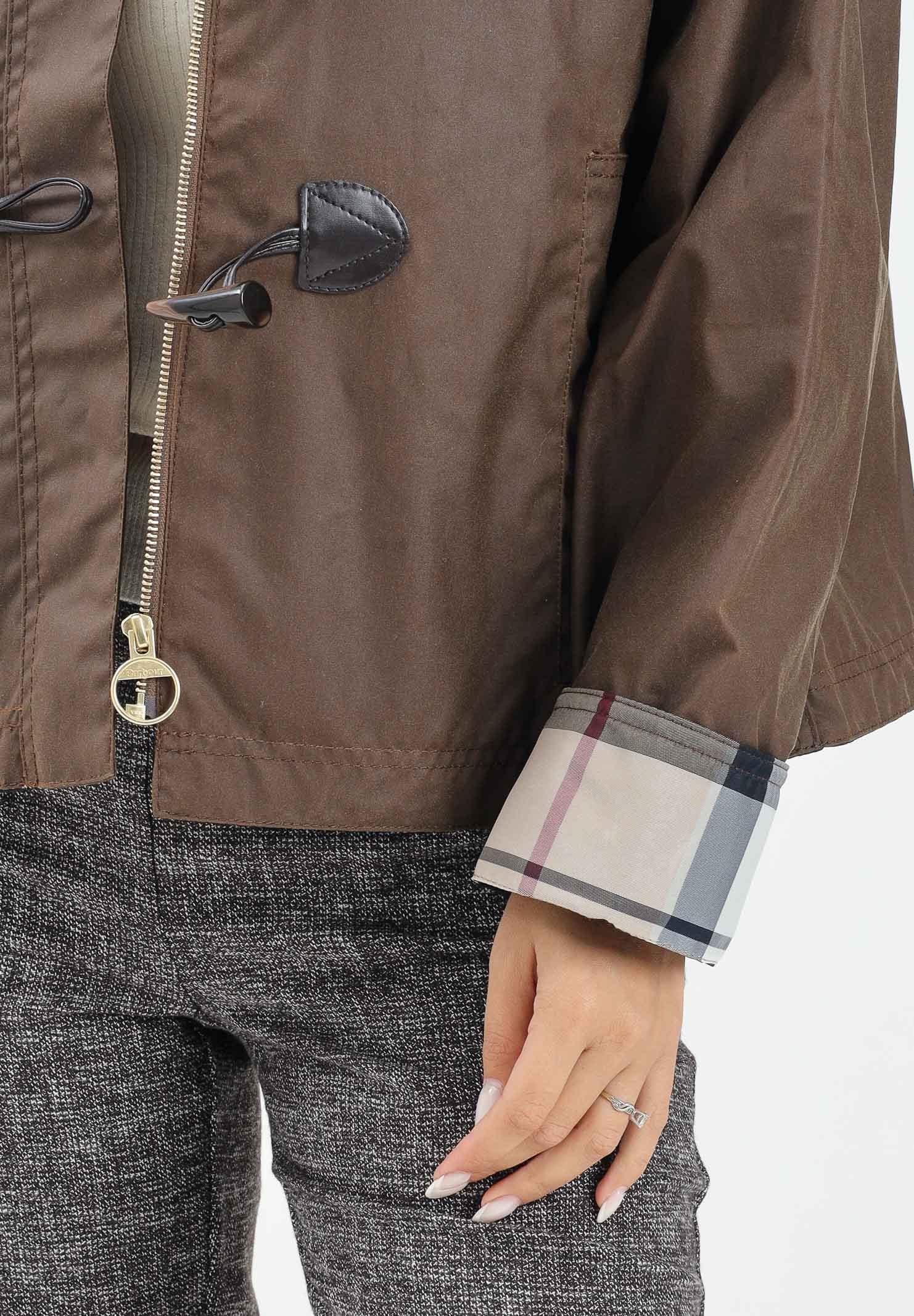 BARBOUR Montgomery cerato Myra marrone da donna 252MLWX1489 BR31 BARBOUR 