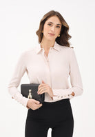 PATRIZIA PEPE Camicia a manica lunga nude da donna 8C0761A8I1 M537 PATRIZIA PEPE 