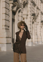 SANTAS Giacca ALLURE marrone da donna PV2622 NU SANTAS 