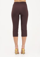 ELISABETTA FRANCHI Pantalone Capri marrone da donna PA19063E2 644 ELISABETTA FRANCHI 