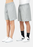 NIKE Shorts sportivo grigio per uomo e donna con ricamo logo FQ4359 063 NIKE 