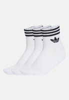 ADIDAS ORIGINALS Calzini 3-Stripes (3 paia) bianchi per uomo e donna JV7435  ADIDAS ORIGINALS 