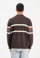 NEW ERA Maglioncino LA Dodgers MLB Rugby marrone per uomo e donna 60758747  NEW ERA 