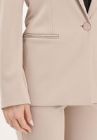 VICOLO Giacca monopetto beige da donna TAB0230 ABU061 VICOLO 