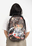 SPRAYGROUND Zaino MADAGASCAR CHECKER SMASH DLXSV marrone per uomo e donna 910B7681NSZ  SPRAYGROUND 