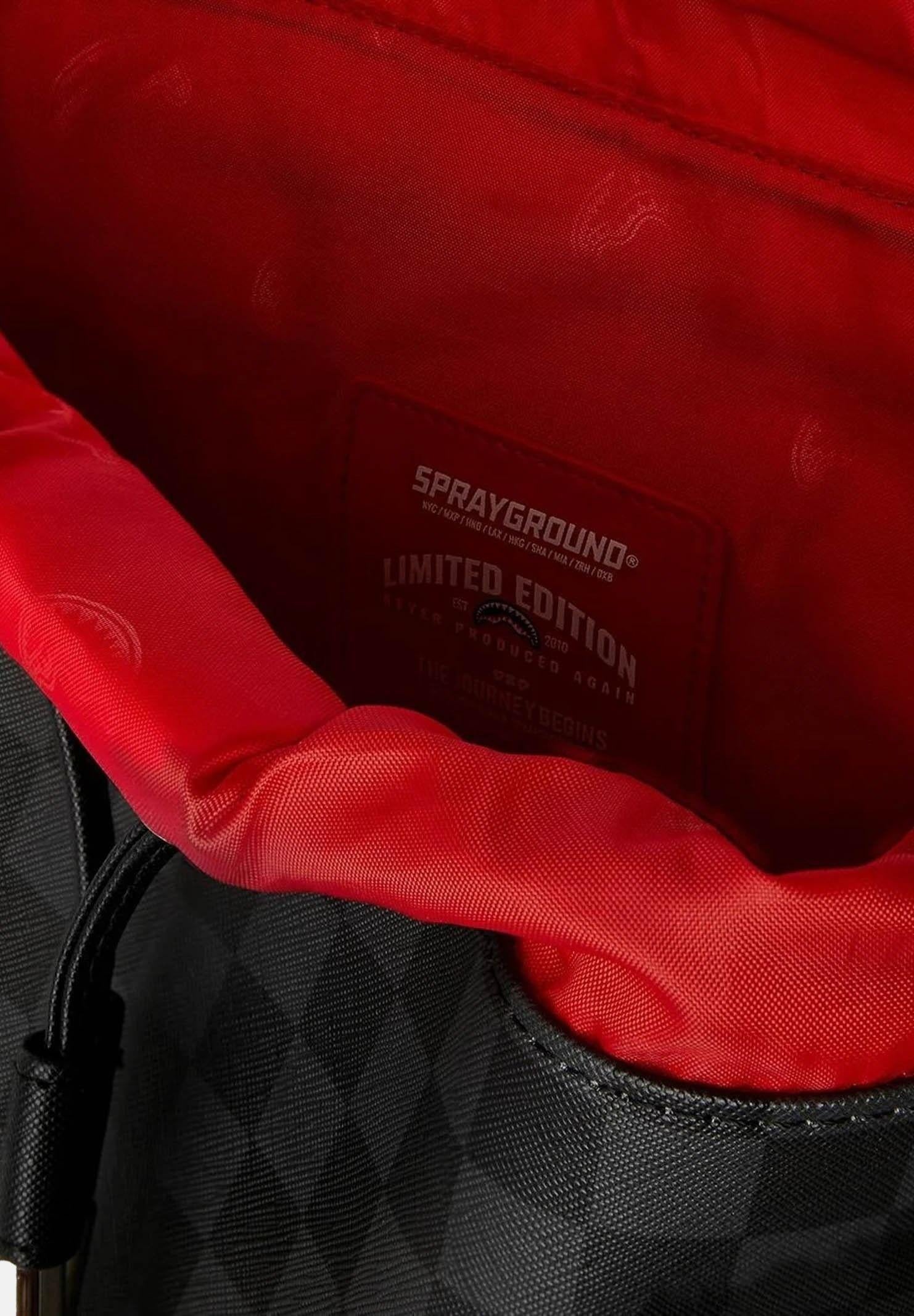 SPRAYGROUND Zaino Sprayground Spritz Black Monte Carlo nero per uomo e donna 910B8279NSZ . SPRAYGROUND 