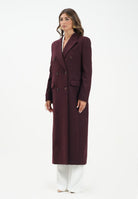 MAR DE MARGARITAS Cappotto lungo Melany bordeaux da donna MMABW01431 RS02 Mar de margaritas 