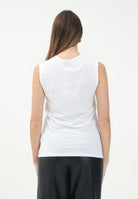 MAISON MARGIELA Canotta bianca per donna, ragazzi e bambini con stampa Numeric M60575MM009 M6100 MAISON MARGIELA 