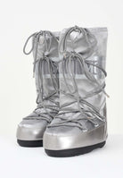 MOON BOOT Stivali da neve ICON GLANCE argento da donna 80D1401680 H001 MOON BOOT 