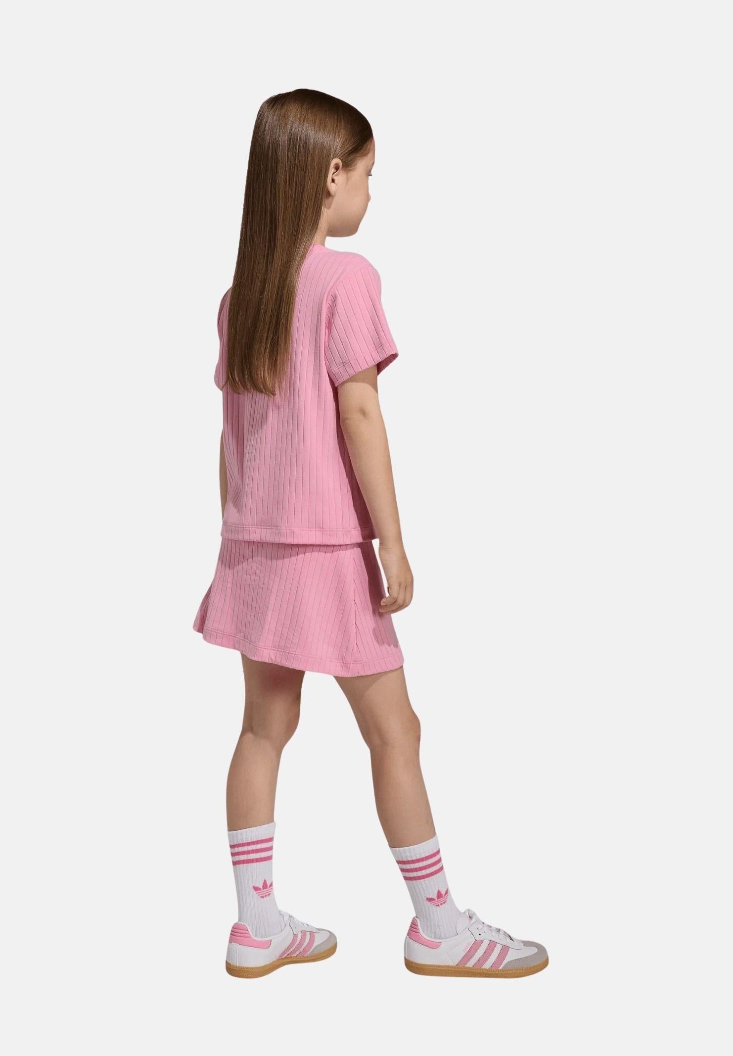 ADIDAS ORIGINALS Completino REGULAR RIB rosa da bambina KE4981 . ADIDAS ORIGINALS 