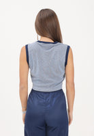 ADIDAS ORIGINALS top HEATHER Tank Top Night Indigo / Blue Dawn azzurro e blu navy donna. KS6789 . ADIDAS ORIGINALS 