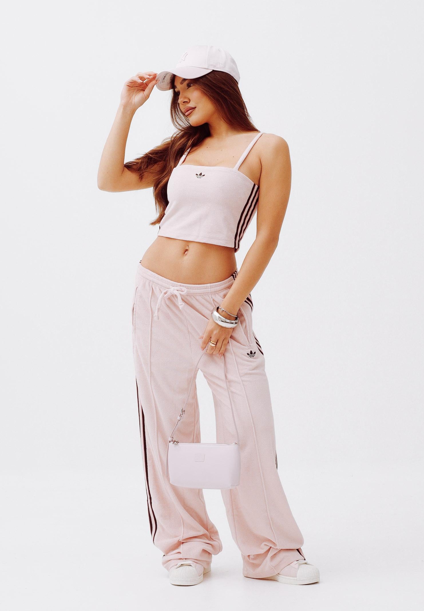 ADIDAS ORIGINALS Top TERRY TOWEL rosa da donna KD1404 . ADIDAS ORIGINALS 