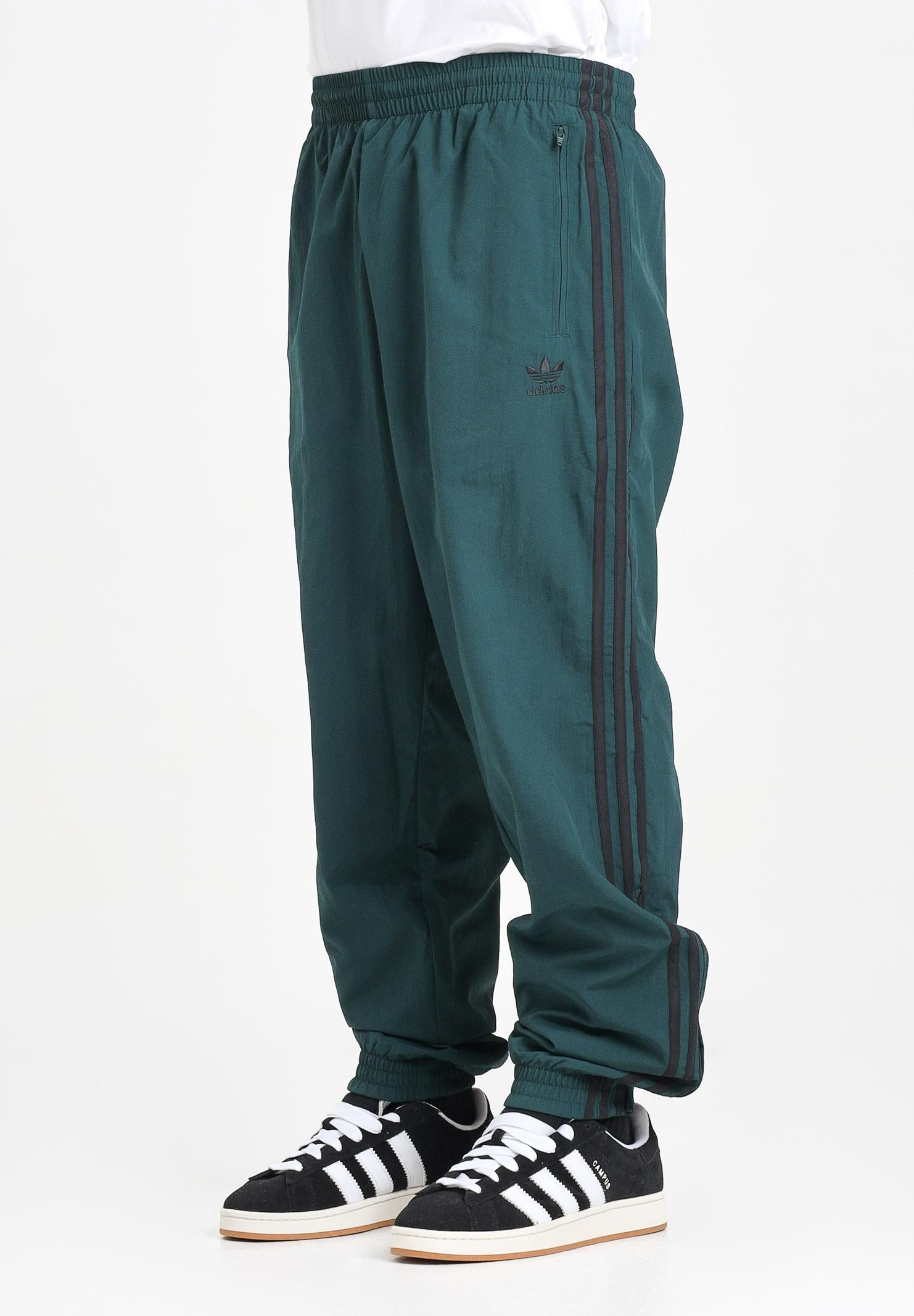 ADIDAS ORIGINALS Pantalone sportivo Adicolor Woven Firebird verde e nero da uomo JY1335  ADIDAS ORIGINALS 