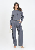 ARMANI EXCHANGE Pantalone elegante grigio da donna XW000657AF16145 U8105 ARMANI EXCHANGE 