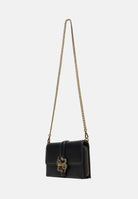 JUST CAVALLI Borsa a tracolla nera da donna con fibbia logo 80RA5PA6ZSA89 899 JUST CAVALLI 