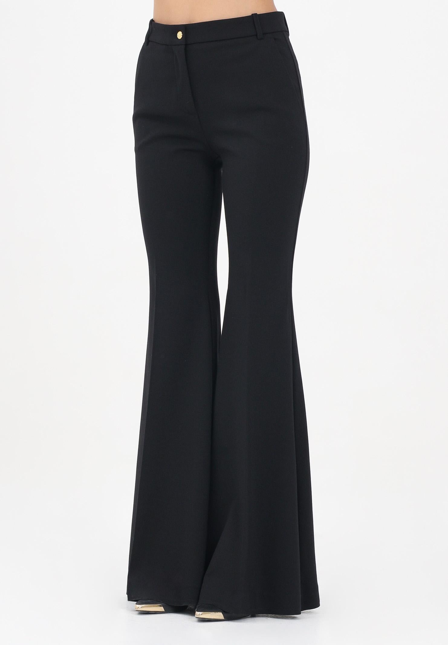 PINKO Pantalone flare-fit nero da donna 105705A24C Z99 PINKO 