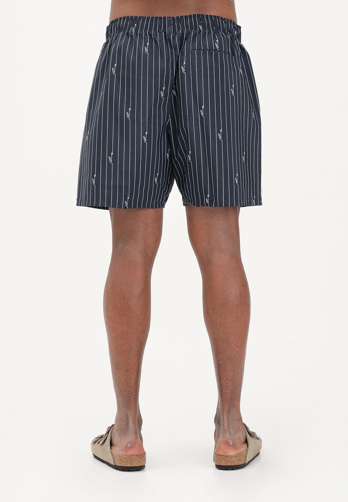 LACOSTE Shorts mare blu da uomo con stampa coccodrillo MH1849 IY8 LACOSTE 