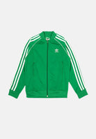 Felpa con zip Adicolor SST verde per bambino e bambnia IY7458  ADIDAS ORIGINALS 