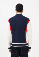 ADIDAS ORIGINALS Cardigan RETRO REMIX blu da uomo KS5438 . ADIDAS ORIGINALS 