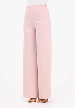 VICOLO Pantalone elegante rosa da donna dal taglio palazzo TAB0259 ABU30 VICOLO 