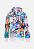 Felpa con cappuccio MJ Brooklyn multicolore per bambino e bambina 95D267 782 JORDAN 