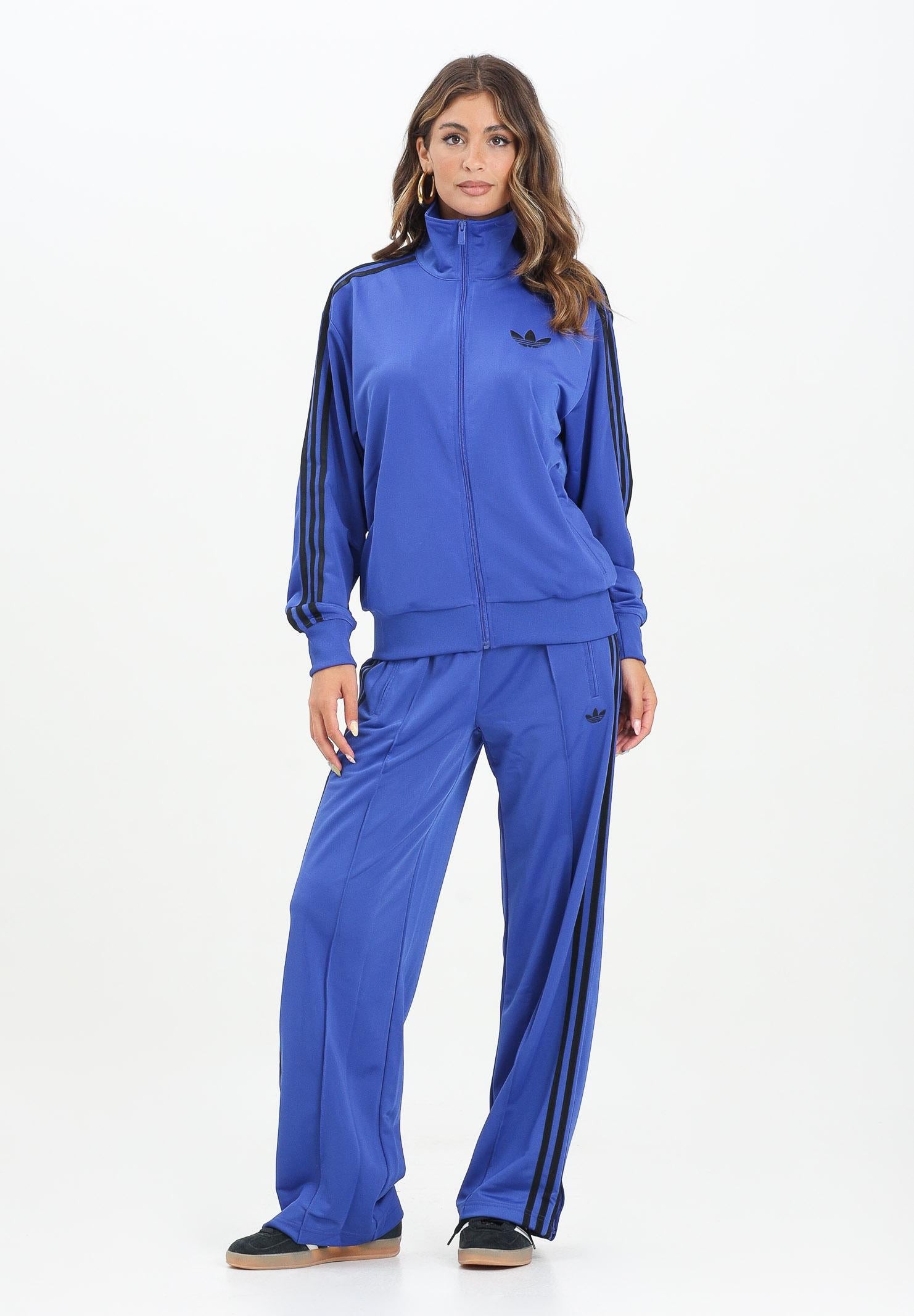 ADIDAS ORIGINALS Pantalone sportivo adicolor Classics Firebird blu e nero da donna JY2693  ADIDAS ORIGINALS 