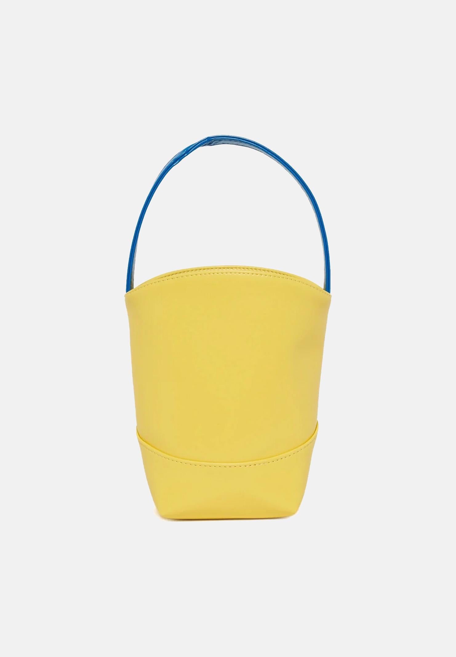 MARNI Borsa a mano Flower Basket gialla da donna M01820M00TK 0M223 MARNI 