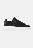 JUST CAVALLI Sneakers nere da uomo con logo sul retro 80QA3SBDZPC18 899 JUST CAVALLI 
